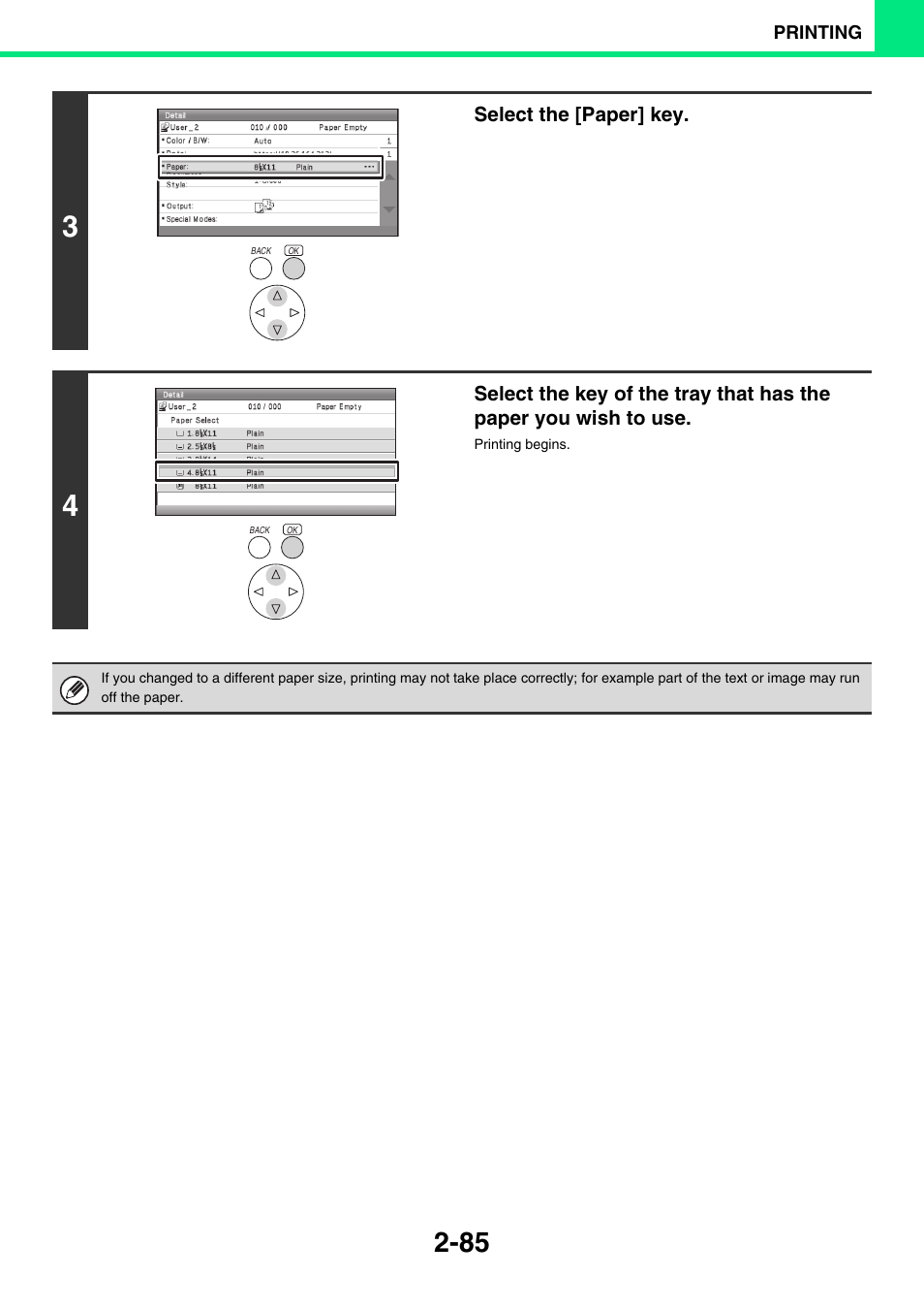 Sony MX-C400P User Manual | Page 164 / 257