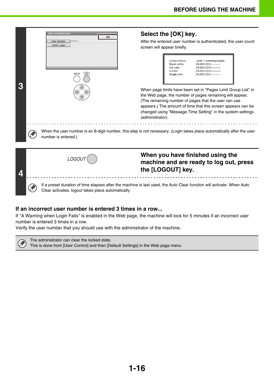 Sony MX-C400P User Manual | Page 19 / 257