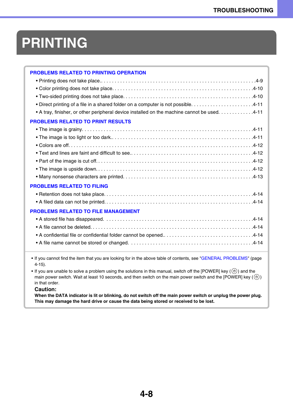 Printing | Sony MX-C400P User Manual | Page 242 / 257