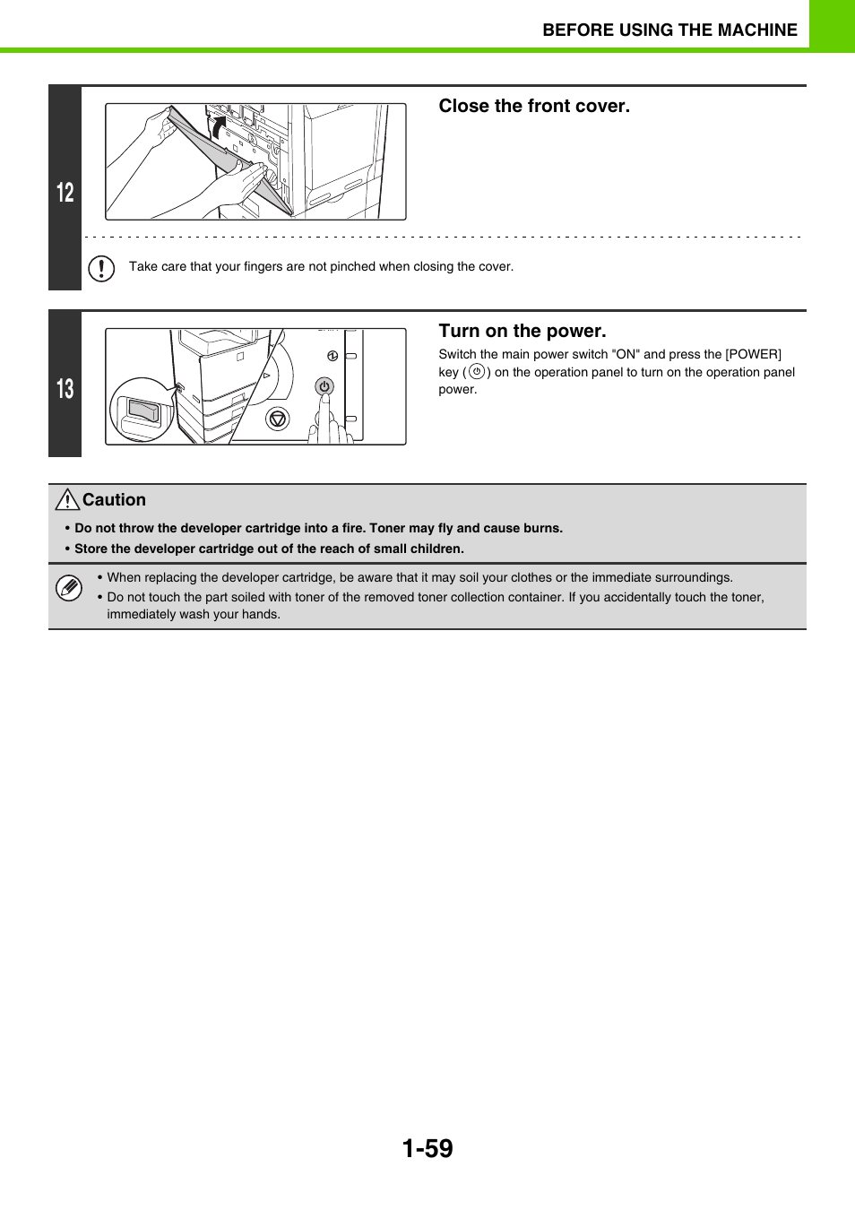 Sony MX-C400P User Manual | Page 62 / 257