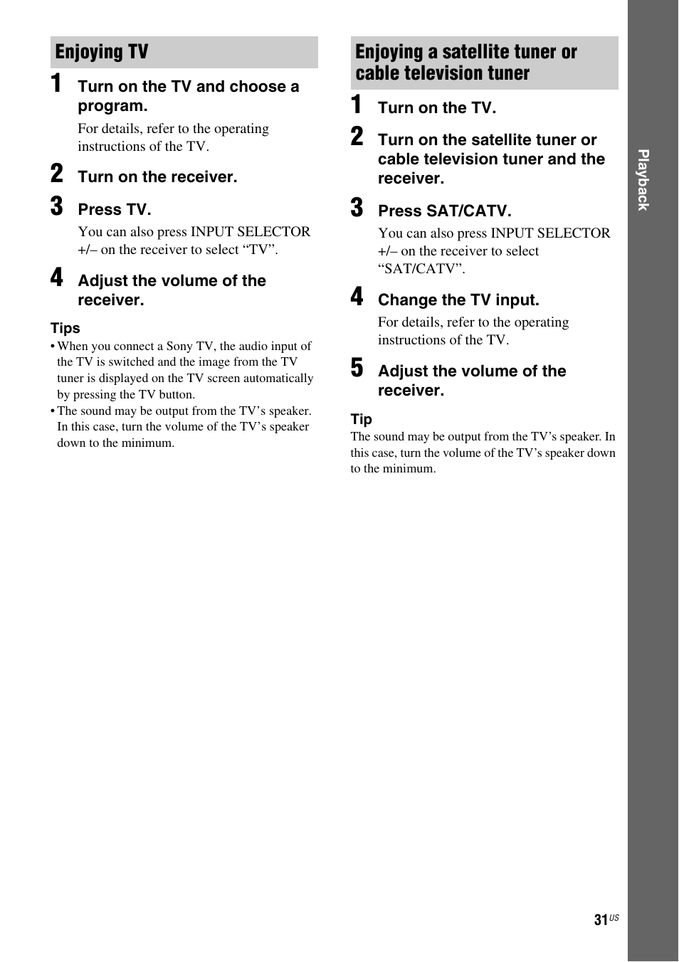 Sony HT-SF370 User Manual | Page 31 / 76