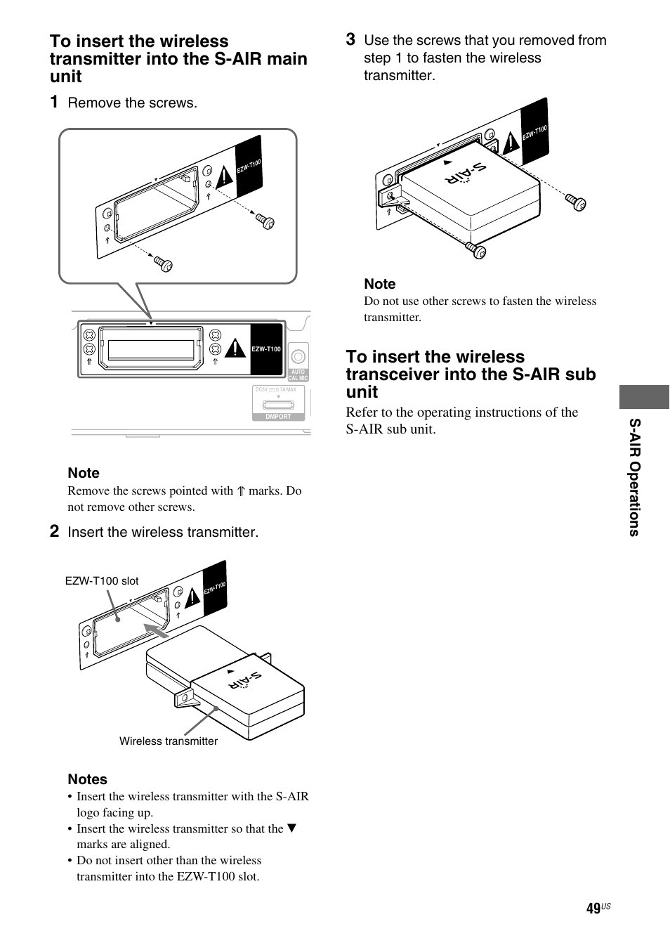 Sony HT-SF370 User Manual | Page 49 / 76