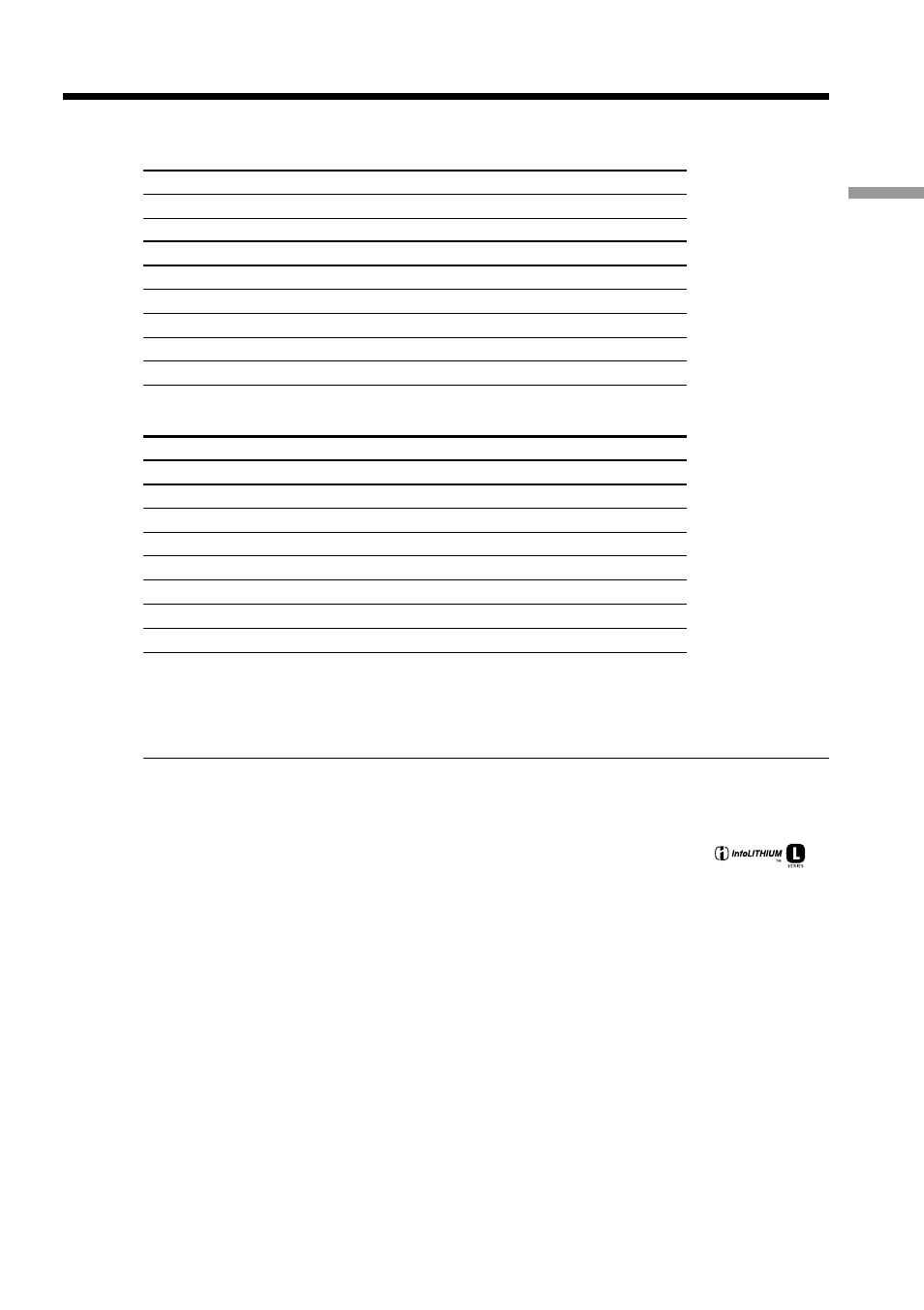 Step 1 preparing the power supply, Playing time | Sony AC-L User Manual | Page 15 / 72