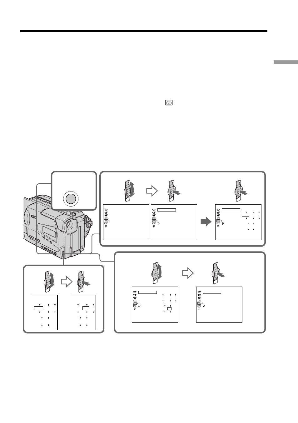 Step 2 setting the date and time | Sony AC-L User Manual | Page 17 / 72