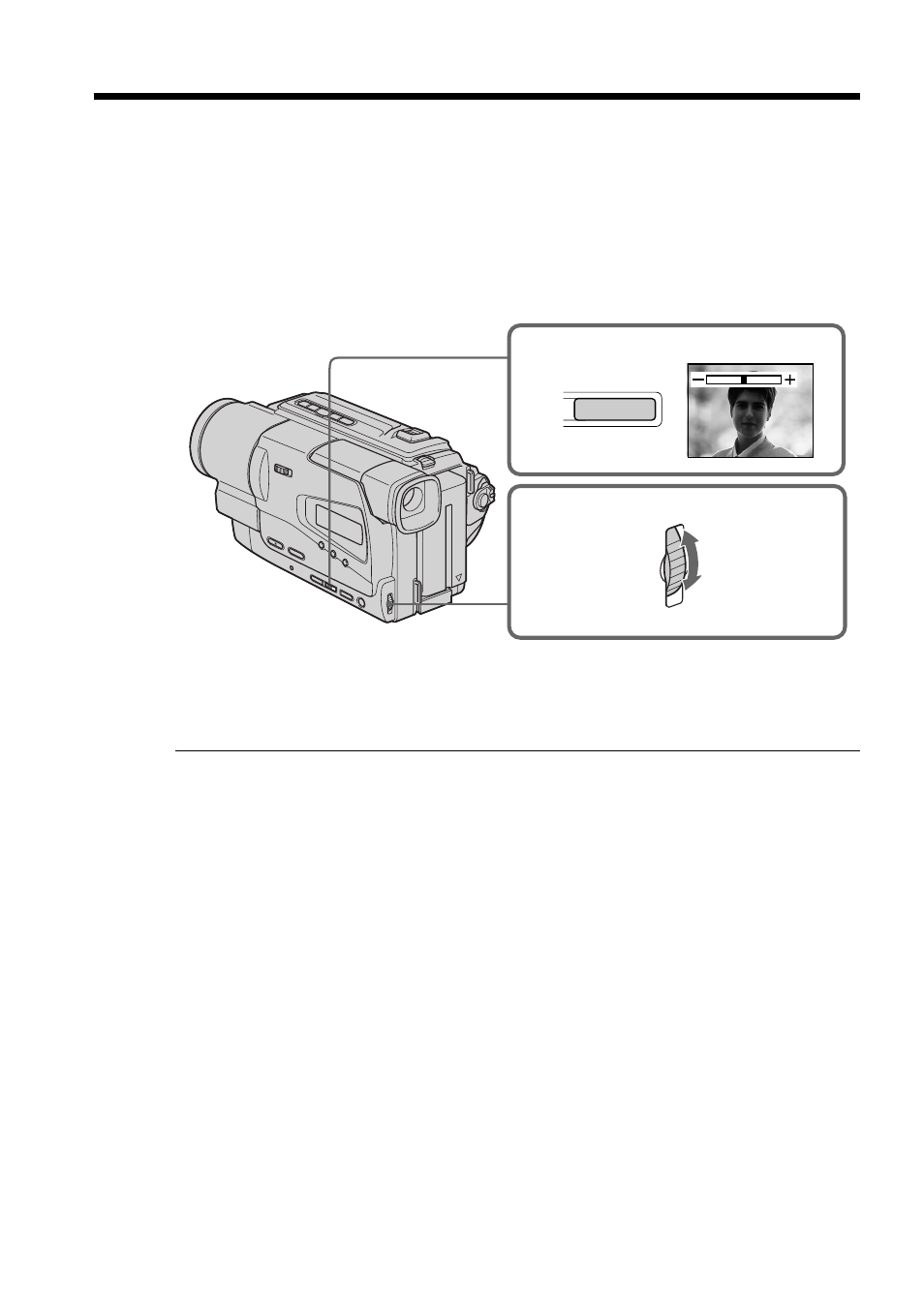 Adjusting the exposure manually | Sony AC-L User Manual | Page 36 / 72