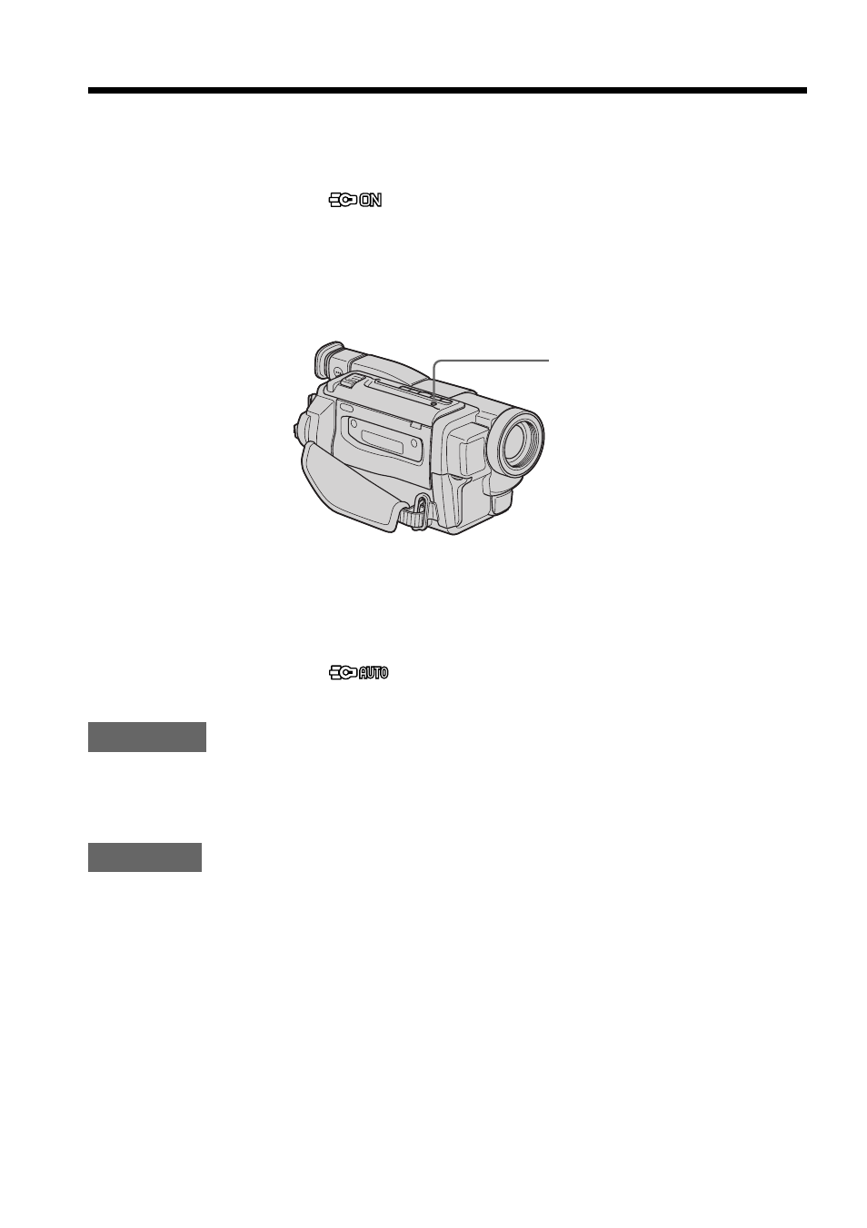 Using the built-in light | Sony AC-L User Manual | Page 42 / 72