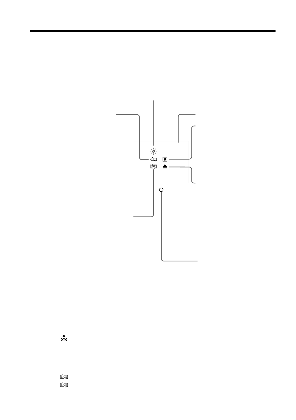 Warning indicators and messages | Sony AC-L User Manual | Page 56 / 72