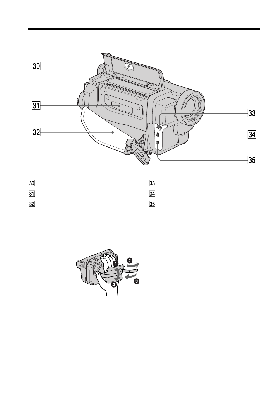 Es ea e; ed eg ef | Sony AC-L User Manual | Page 70 / 72