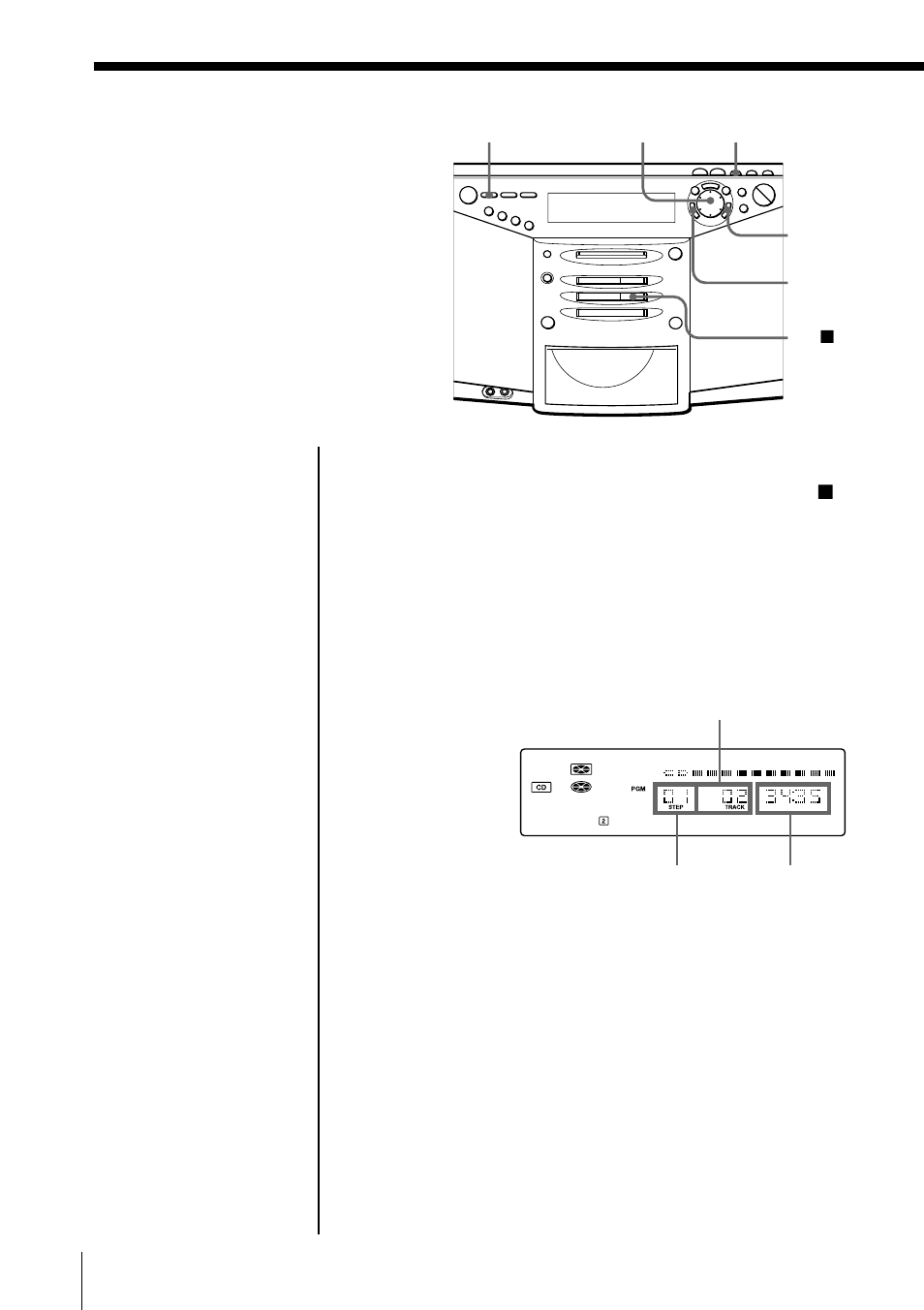 Recording the tracks you programmed | Sony ZS-M7 User Manual | Page 24 / 126