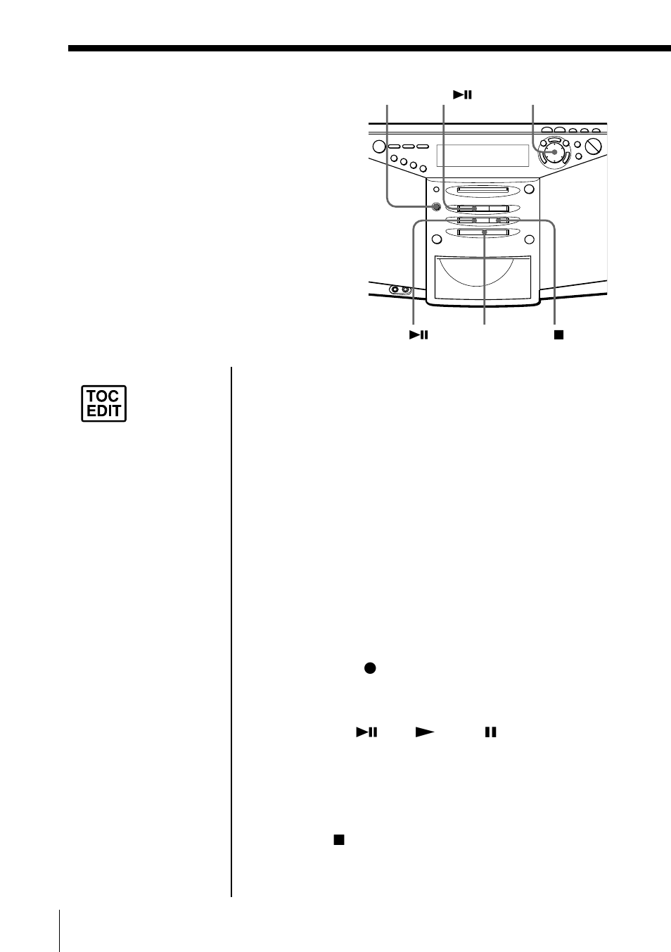 Recording from the radio or a cd | Sony ZS-M7 User Manual | Page 26 / 126