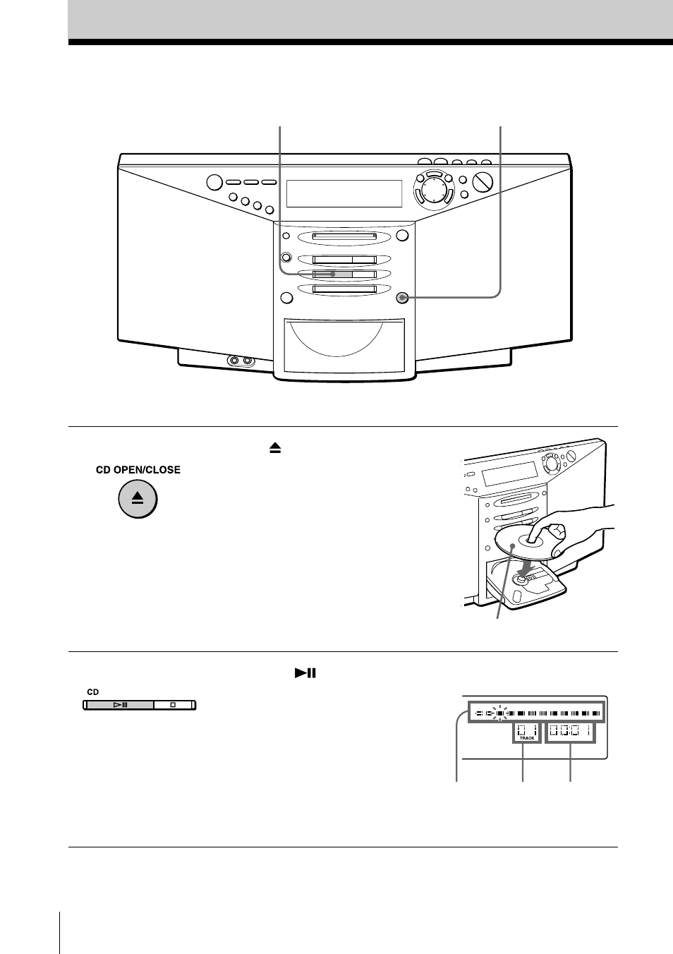 Playing a cd | Sony ZS-M7 User Manual | Page 4 / 126