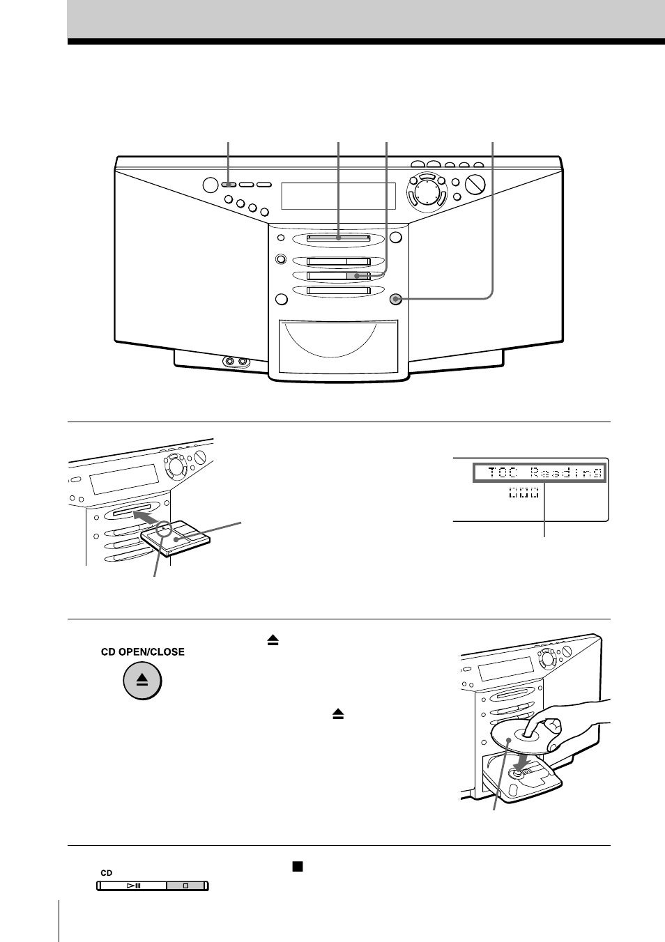 Grabación de un cd completo | Sony ZS-M7 User Manual | Page 72 / 126