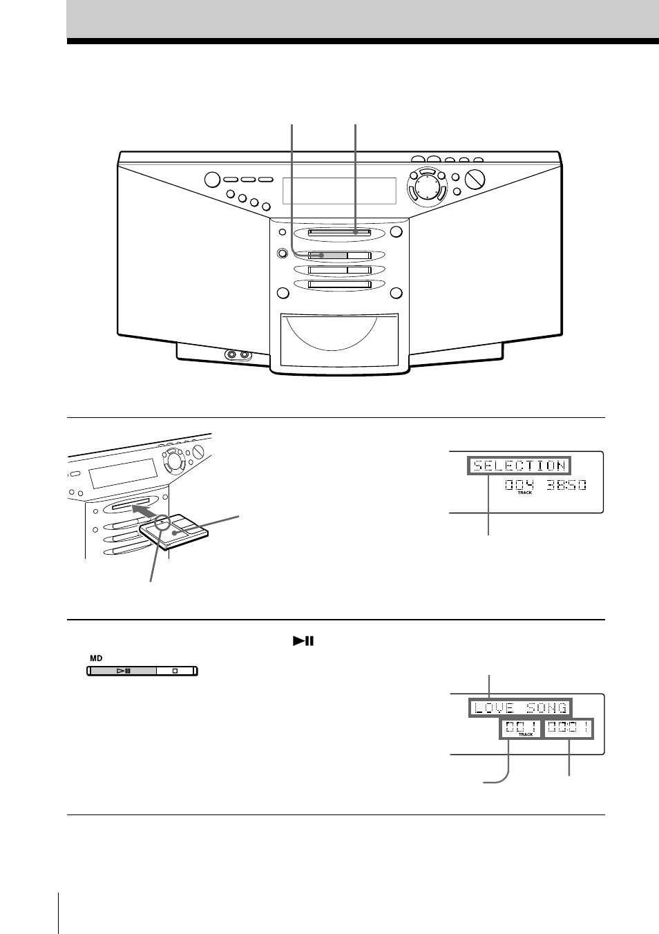 Reproducción de md | Sony ZS-M7 User Manual | Page 74 / 126