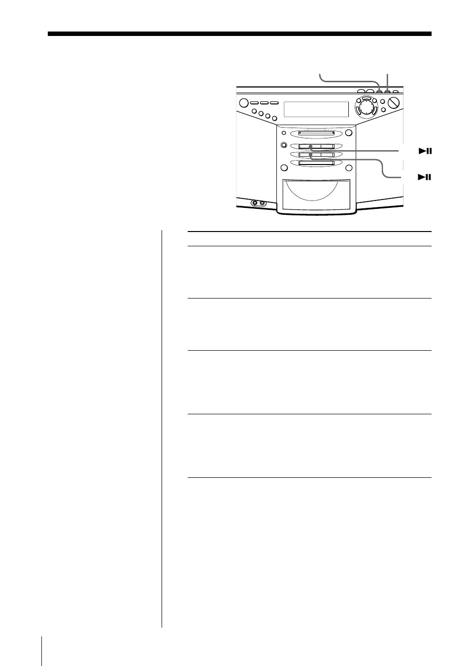 Reproducción repetida de temas | Sony ZS-M7 User Manual | Page 82 / 126