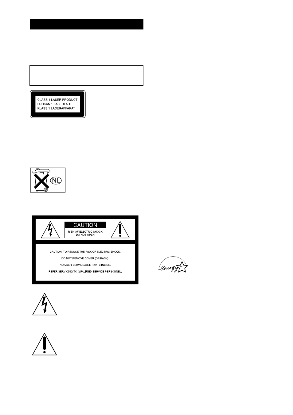 Warning | Sony CMT-EP707 User Manual | Page 2 / 24