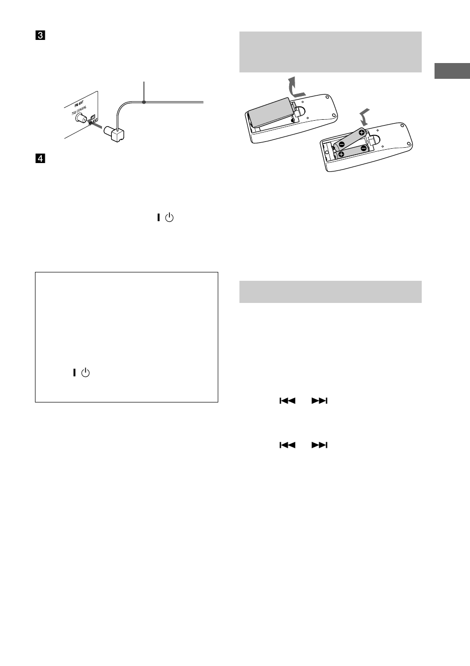 Setting the clock | Sony CMT-EP707 User Manual | Page 7 / 24