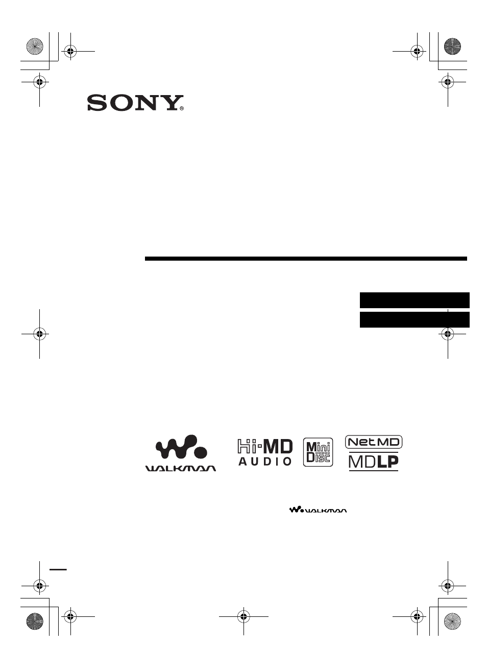 Sony MZ-NH600D User Manual | 80 pages