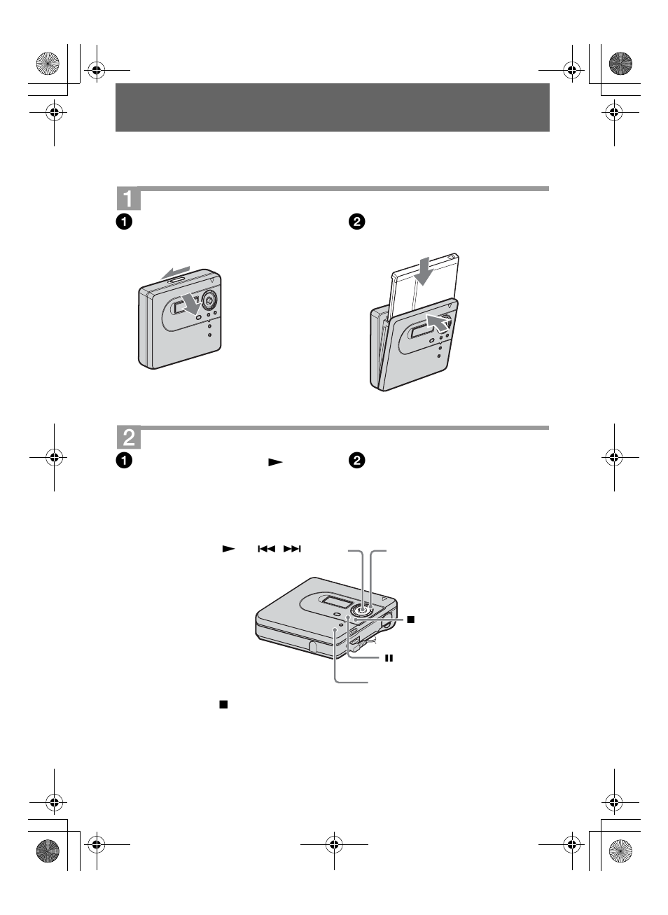 Playing a disc right away | Sony MZ-NH600D User Manual | Page 17 / 80