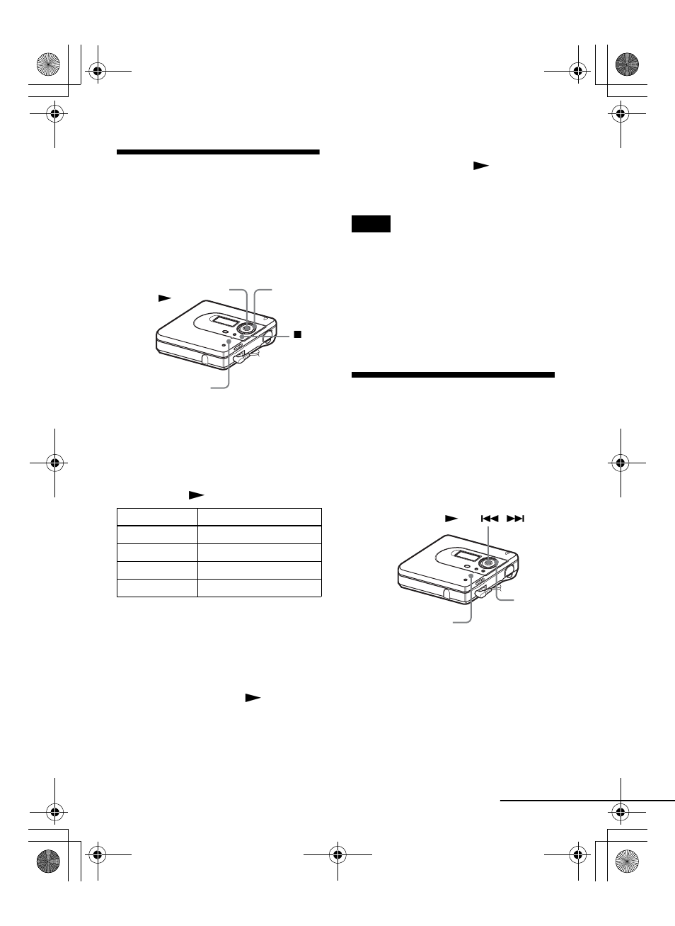 Searching for a track (search), Selecting the sound quality (6-band equalizer), 27 searching for a track (search) | Sony MZ-NH600D User Manual | Page 27 / 80