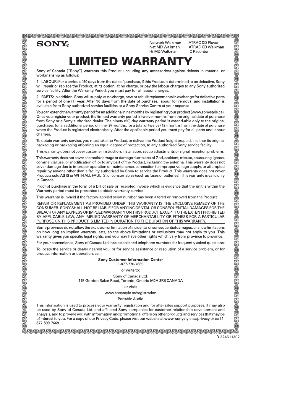 Sony MZ-NH600D User Manual | Page 79 / 80