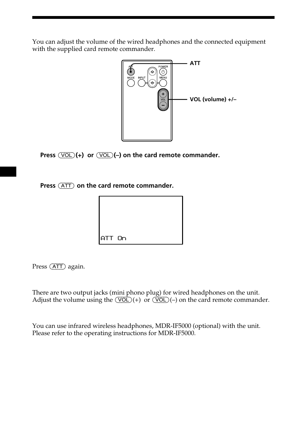 Adjusting the volume, 14 adjusting the volume | Sony XVM-R75 User Manual | Page 14 / 64