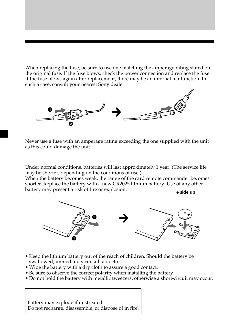 Additional information, Maintenance | Sony XVM-R75 User Manual | Page 18 / 64