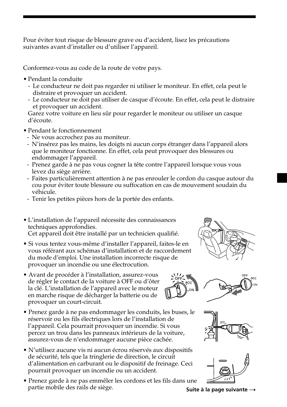 Précautions, 5précautions | Sony XVM-R75 User Manual | Page 25 / 64