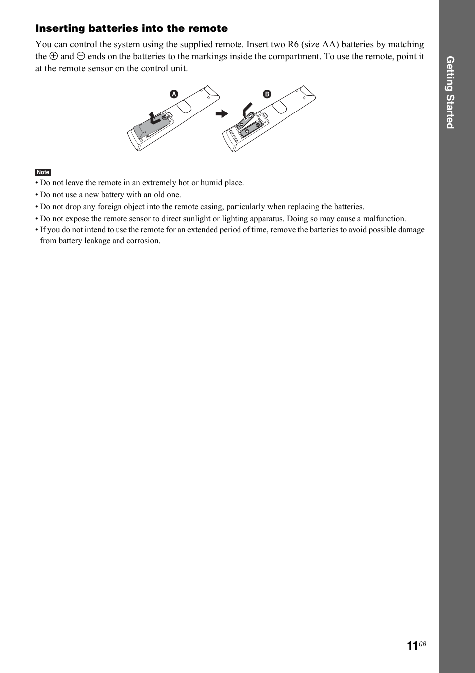 Sony 3-299-549-12(1) User Manual | Page 11 / 127