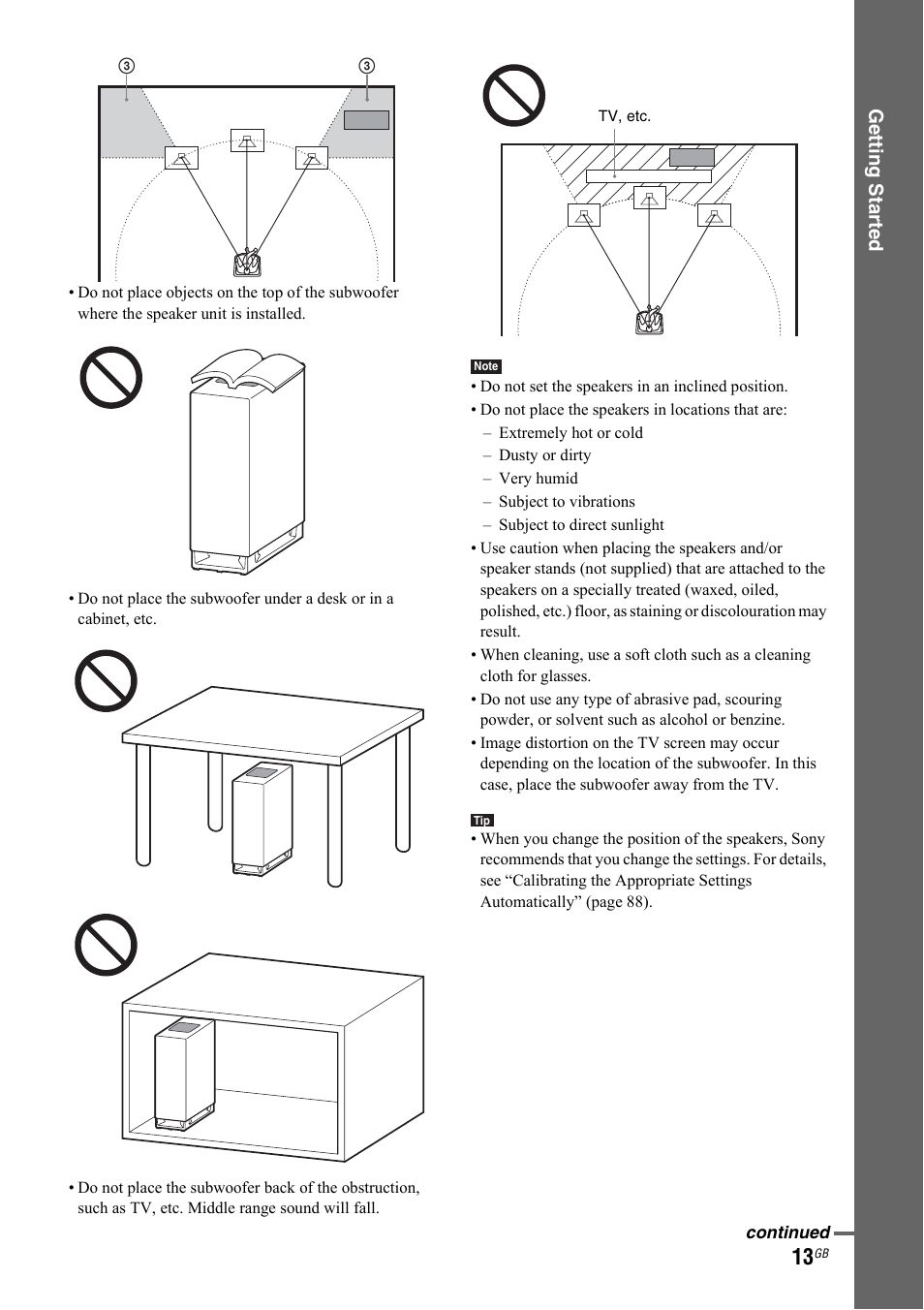 Sony 3-299-549-12(1) User Manual | Page 13 / 127