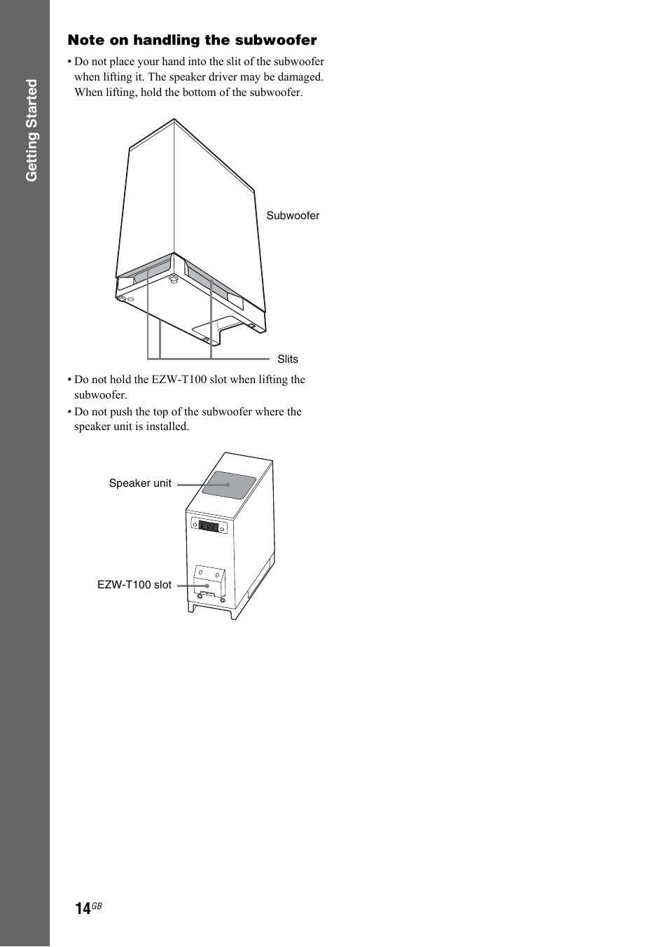 Sony 3-299-549-12(1) User Manual | Page 14 / 127