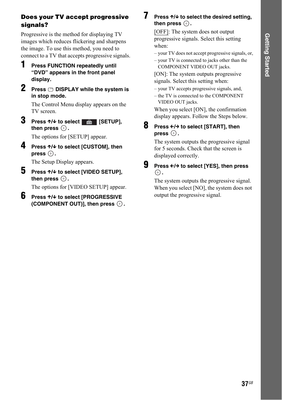 Sony 3-299-549-12(1) User Manual | Page 37 / 127