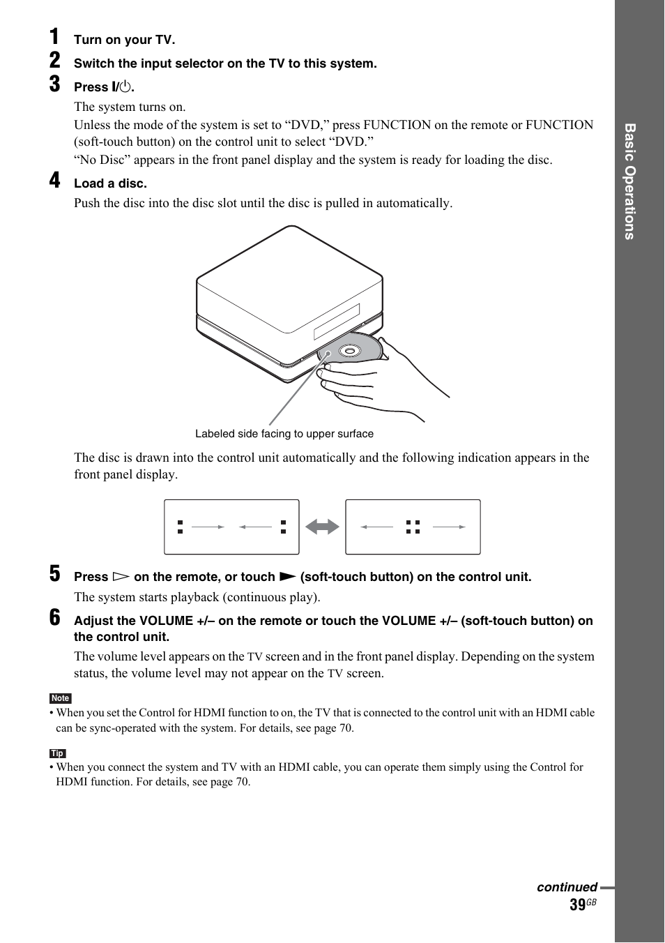 Sony 3-299-549-12(1) User Manual | Page 39 / 127