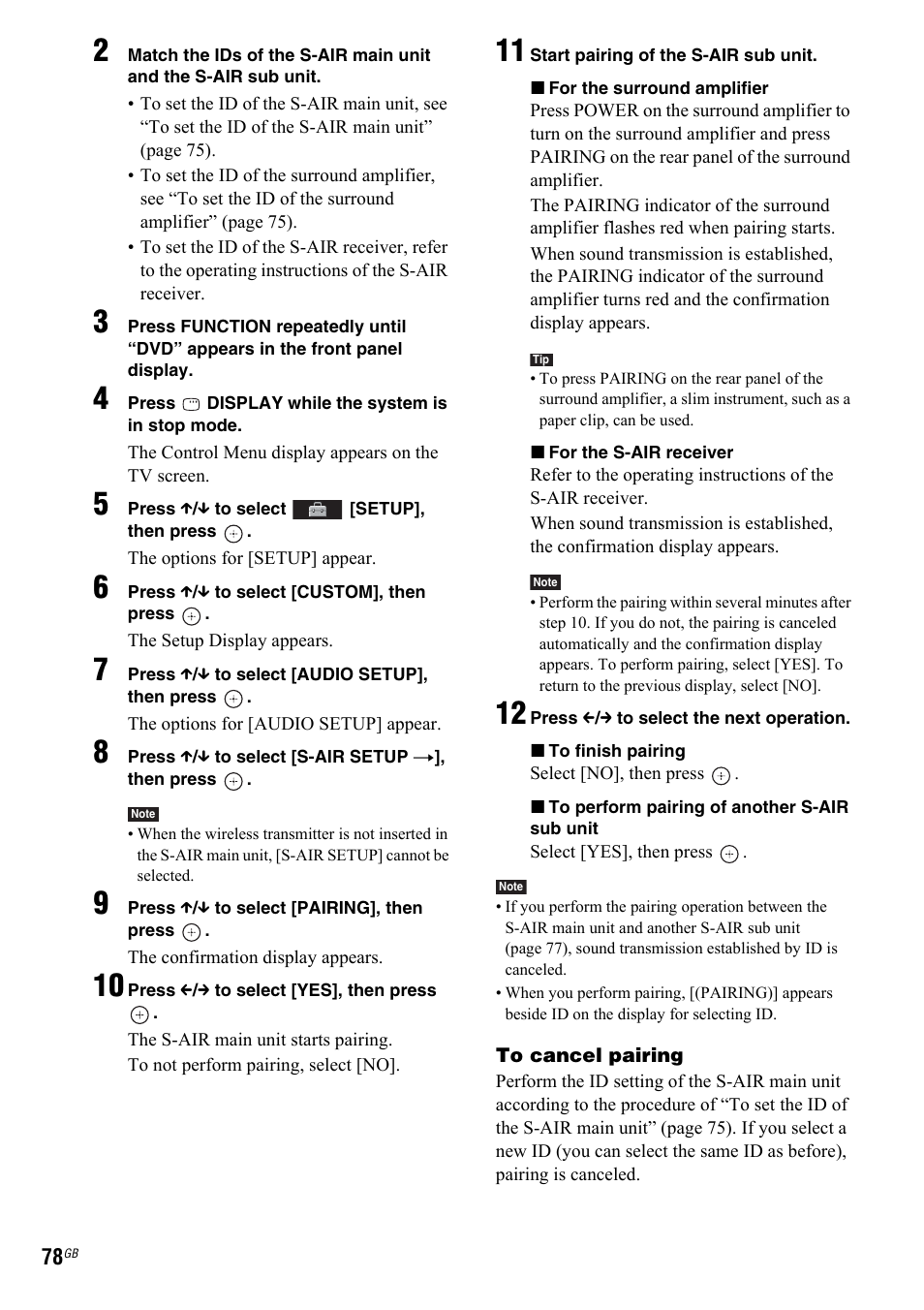 Sony 3-299-549-12(1) User Manual | Page 78 / 127
