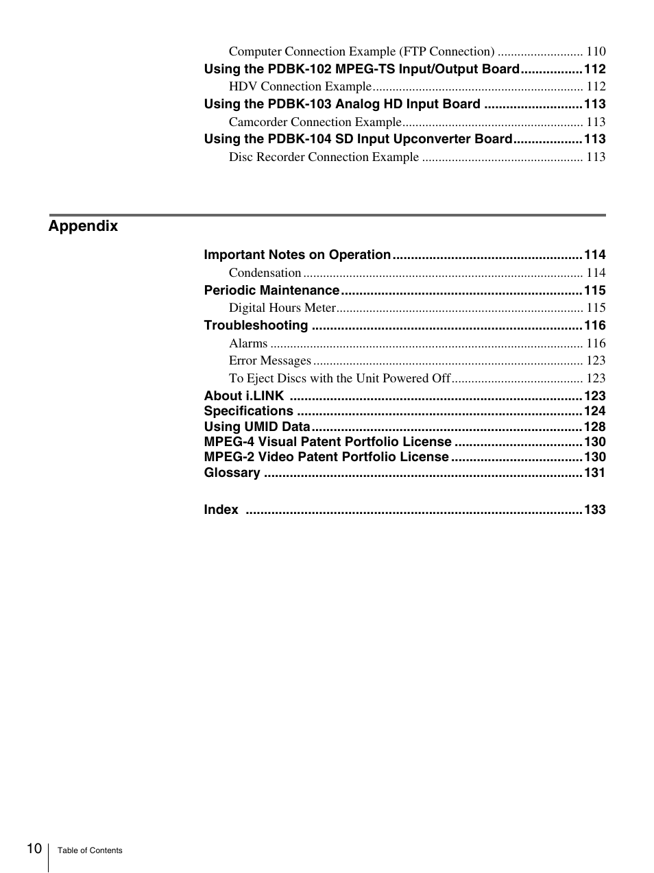 Sony 3-270-589-12 (1) User Manual | Page 10 / 135