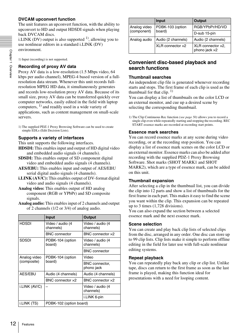 Sony 3-270-589-12 (1) User Manual | Page 12 / 135