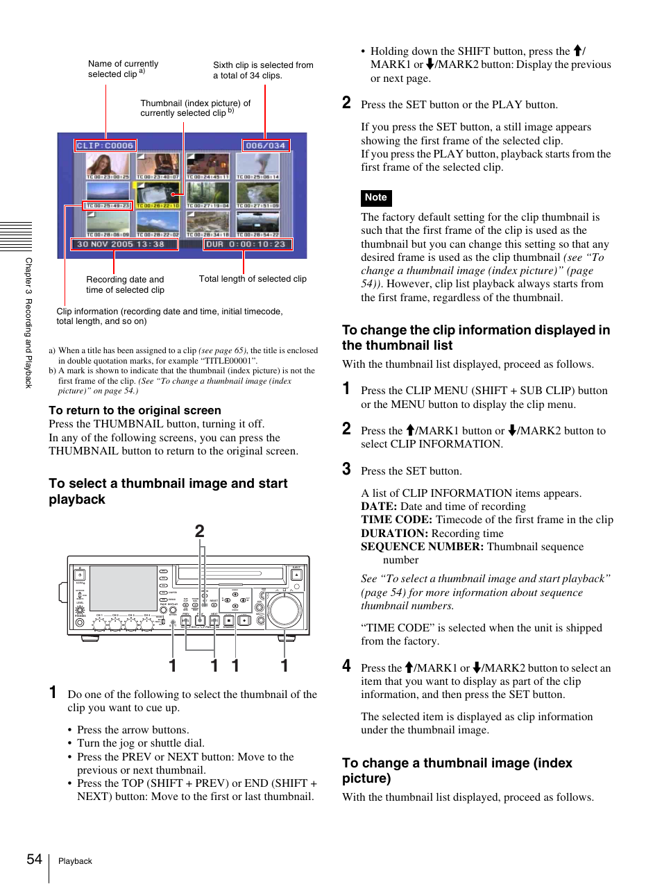 Sony 3-270-589-12 (1) User Manual | Page 54 / 135