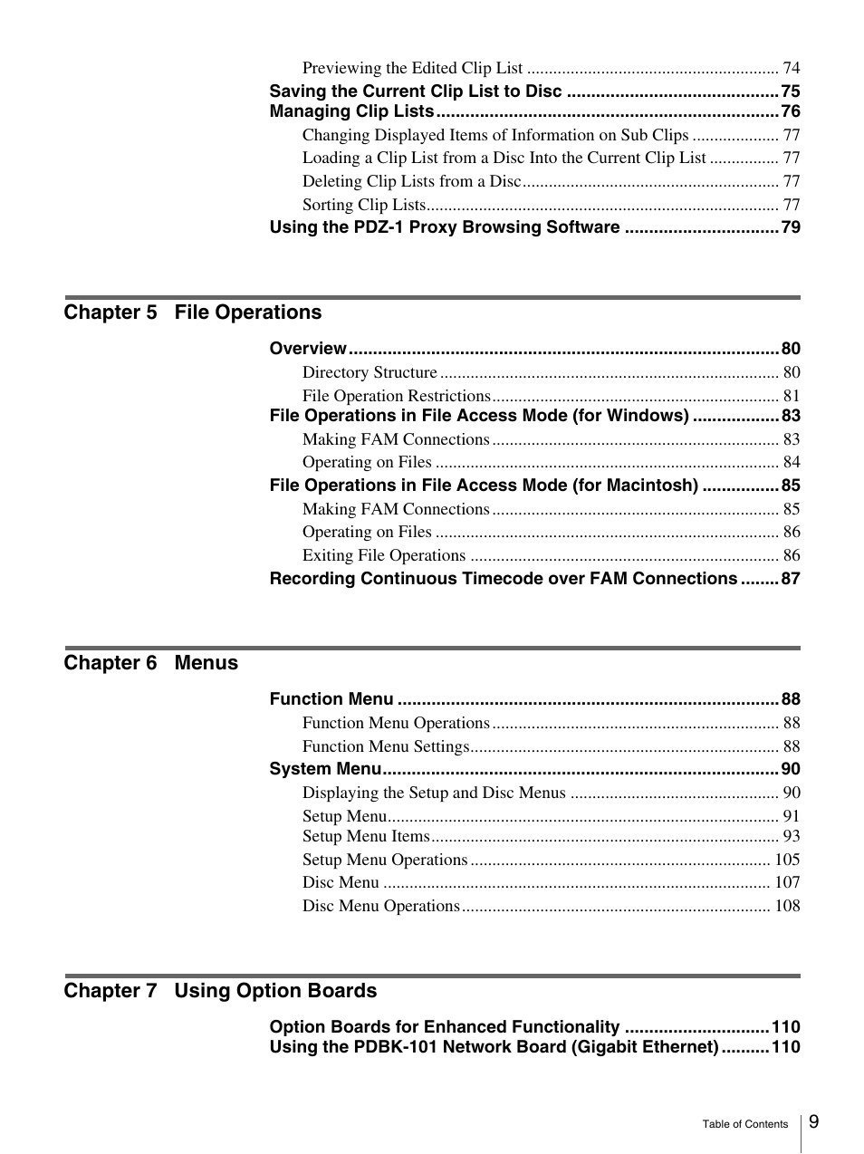 Sony 3-270-589-12 (1) User Manual | Page 9 / 135