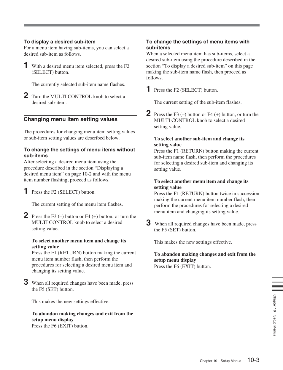 Sony HDW-D2000 User Manual | Page 100 / 147