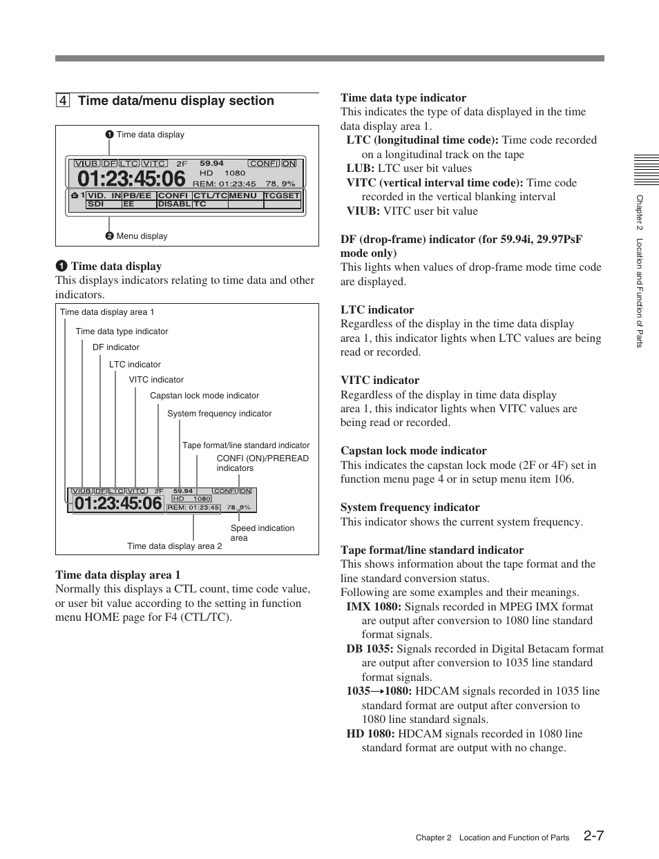 Sony HDW-D2000 User Manual | Page 14 / 147