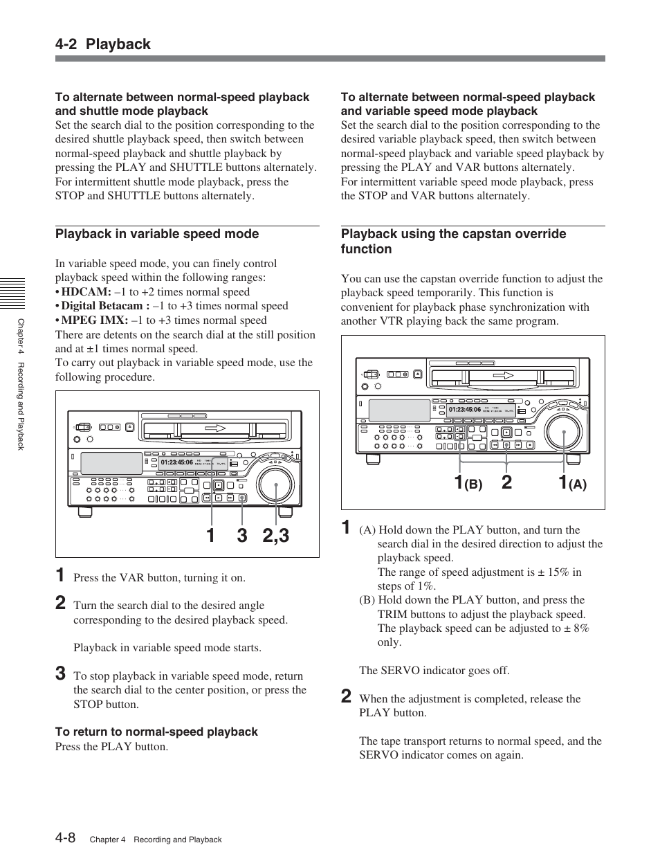 Sony HDW-D2000 User Manual | Page 45 / 147