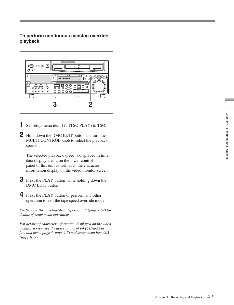 Sony HDW-D2000 User Manual | Page 46 / 147