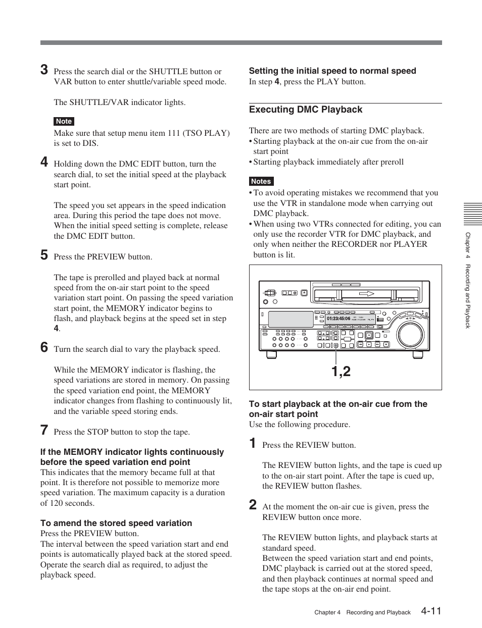 Sony HDW-D2000 User Manual | Page 48 / 147
