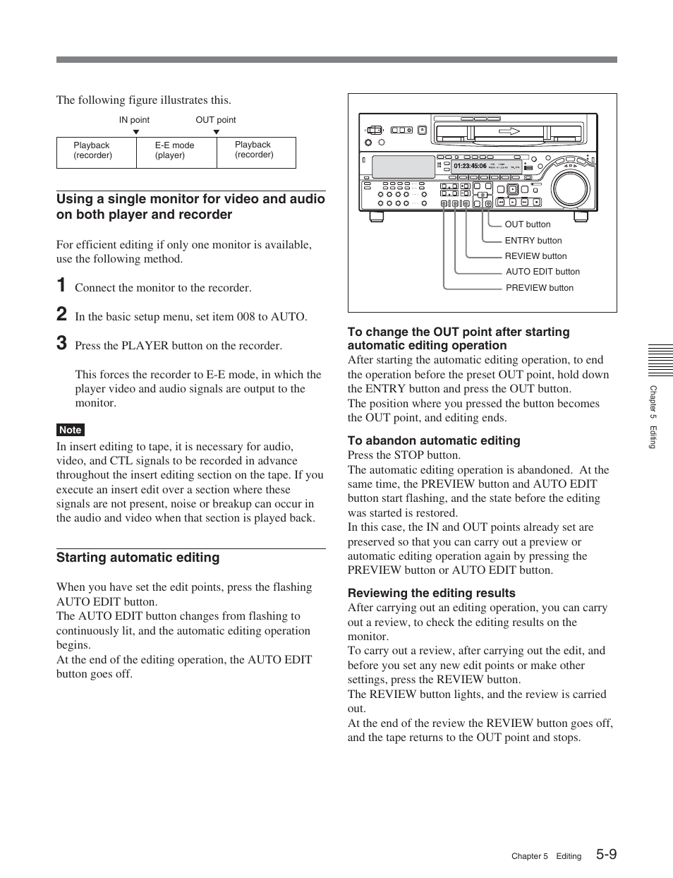 Sony HDW-D2000 User Manual | Page 58 / 147