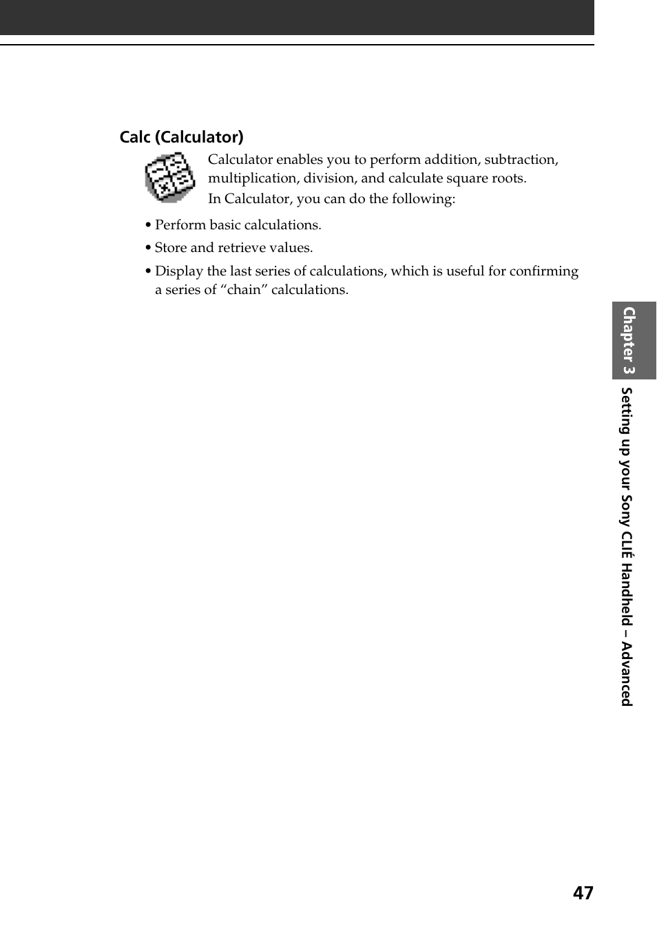 Sony PEG-SJ30 User Manual | Page 47 / 68