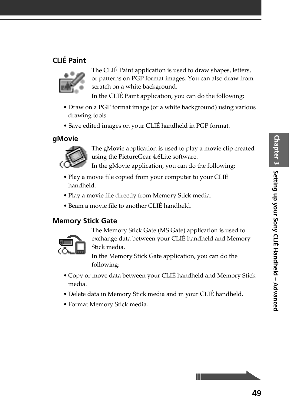 Sony PEG-SJ30 User Manual | Page 49 / 68