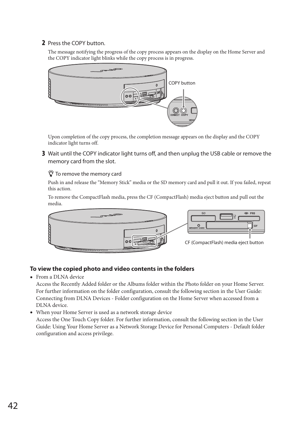 Sony VAIO VGF-HS1 User Manual | Page 42 / 48