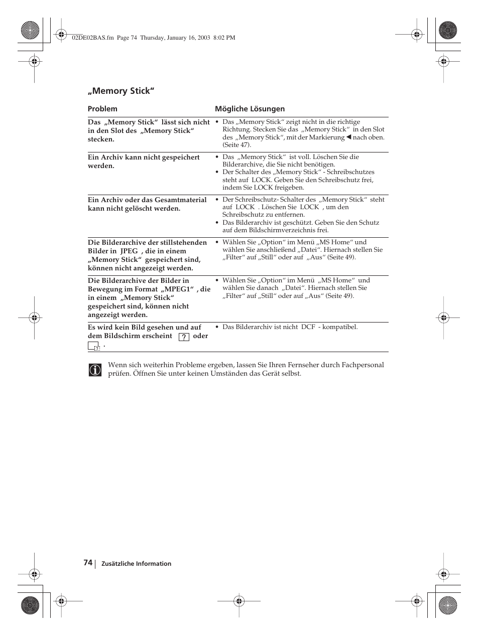 Sony WEGA KLV-30MR1 User Manual | Page 150 / 304