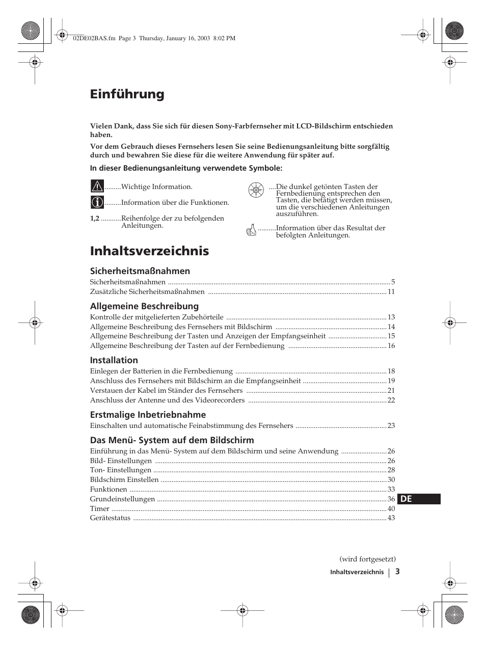 Sony WEGA KLV-30MR1 User Manual | Page 79 / 304
