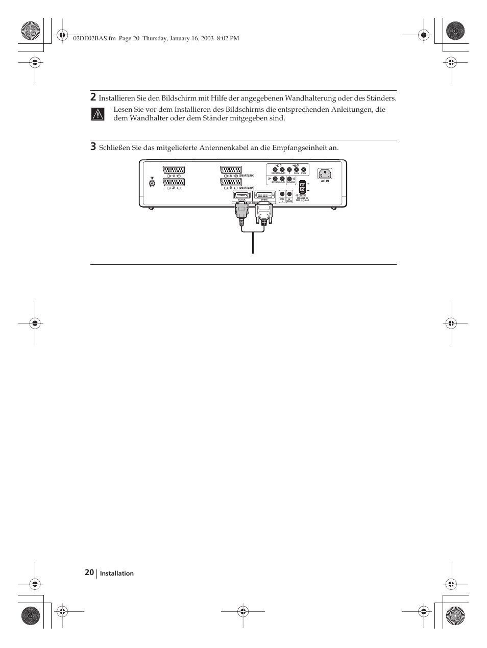 Sony WEGA KLV-30MR1 User Manual | Page 96 / 304