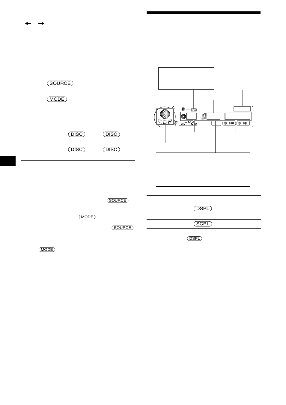 Display items, With optional unit) | Sony CDX-CA900X User Manual | Page 10 / 84